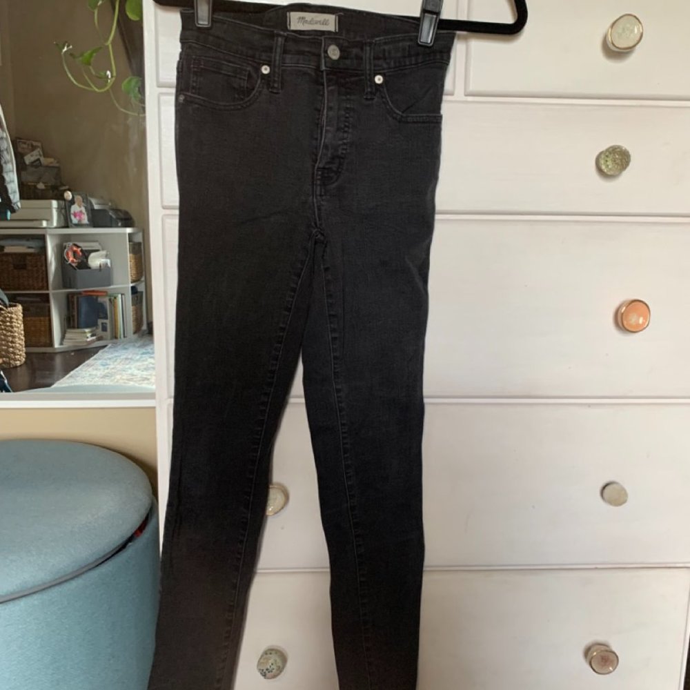 Madewell 9" High-Rise Skinny Jeans Lunar Wash